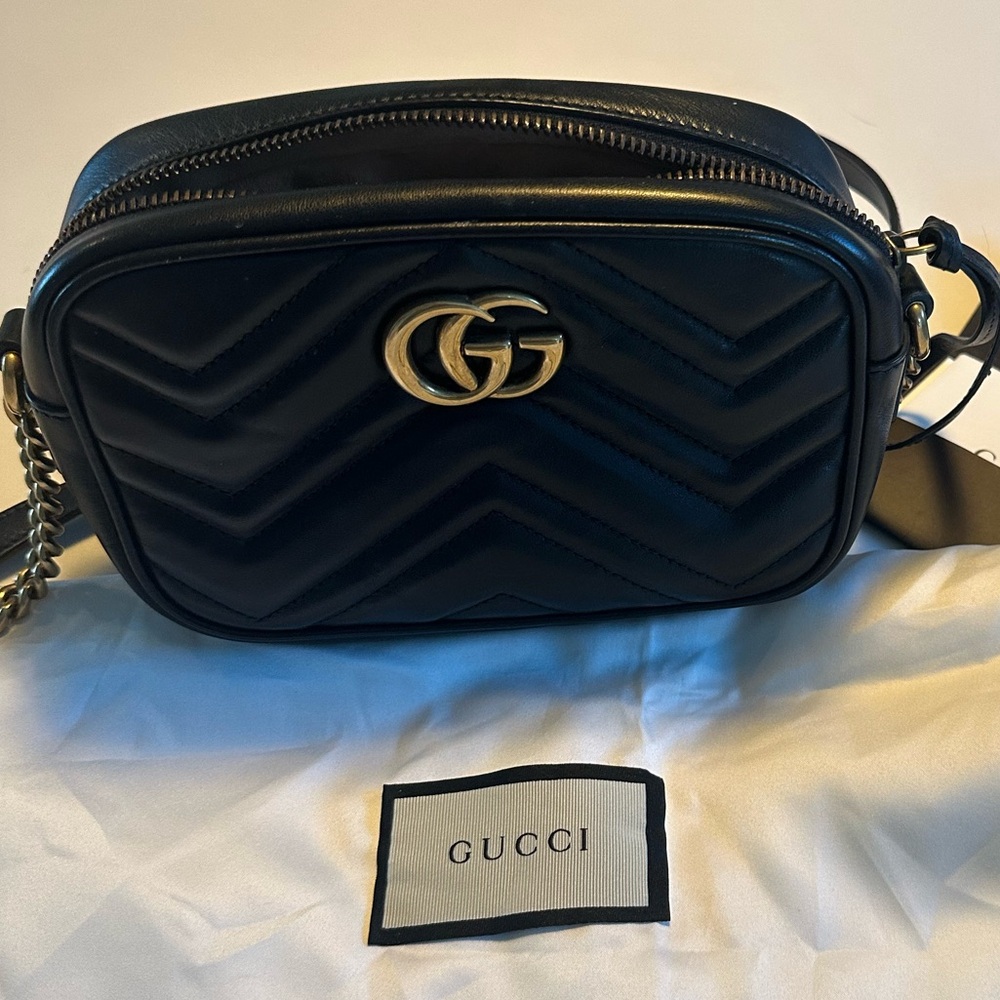 Gucci Black Mini Camera Bag